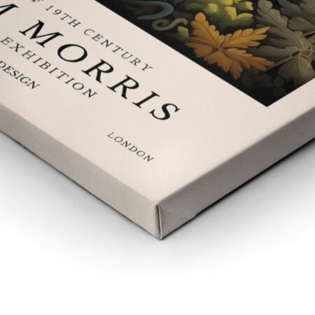 Πινακας σε καμβά WILLIAM MORRIS - MUSHROOM 2 - William Morris Sticky 1