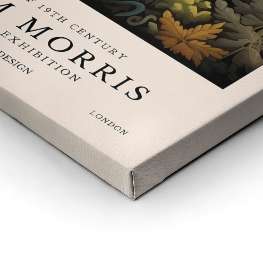 Πινακας σε καμβά WILLIAM MORRIS - MUSHROOM 2