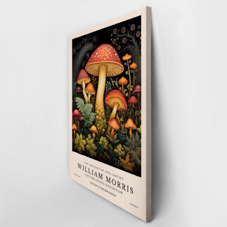 Πινακας σε καμβά WILLIAM MORRIS - MUSHROOM 2 - William Morris Sticky 2