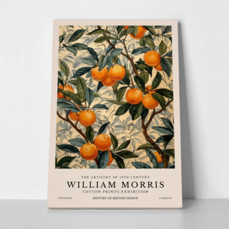 Πινακας σε καμβά WILLIAM MORRIS - ORANGE TREE