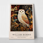 Πινακας σε καμβά WILLIAM MORRIS - OWL 3