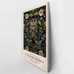 Πινακας σε καμβά WILLIAM MORRIS - OWL 4