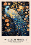 Πινακας σε καμβά WILLIAM MORRIS - PEACOCK 1