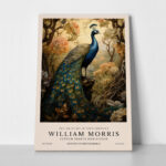 Πινακας σε καμβά WILLIAM MORRIS - PEACOCK 2