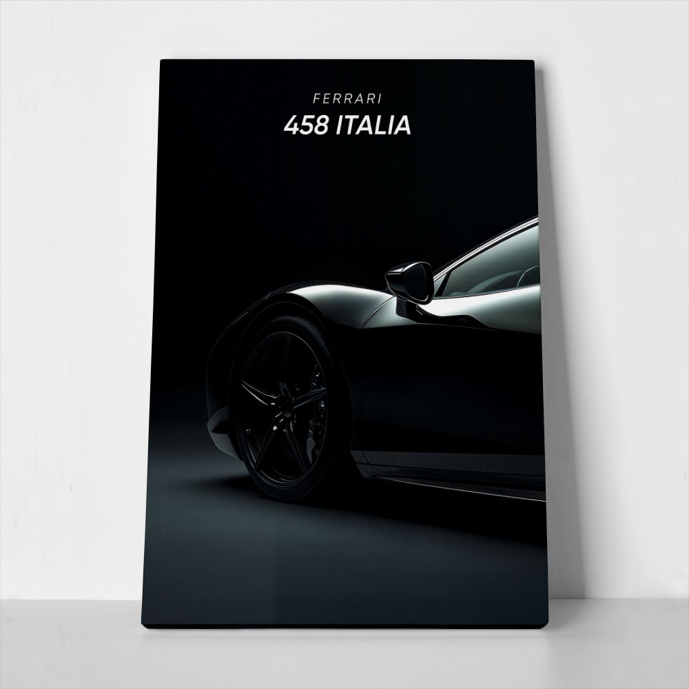 Πινακας σε καμβά 458 ITALIA FERRARI
