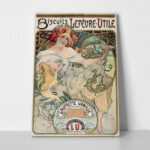 Πινακας σε καμβά ALPHONSE MUCHA - BISCUITS LEFEVRE UTILE