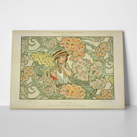 Πινακας σε καμβά ALPHONSE MUCHA - BYZANTINE - Alphonse Mucha