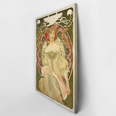 Πινακας σε καμβά ALPHONSE MUCHA - DAYDREAM - Alphonse Mucha Sticky 2