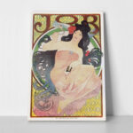 Πινακας σε καμβά ALPHONSE MUCHA - JOB