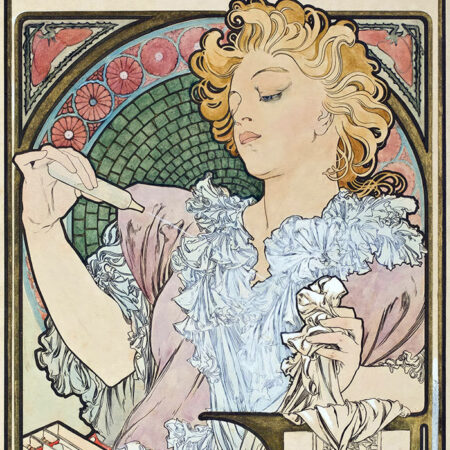 Πινακας σε καμβά ALPHONSE MUCHA - LANCE PARFUM RODO - Alphonse Mucha Sticky 5