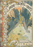 Πινακας σε καμβά ALPHONSE MUCHA - L'ILLUSTRATION NOËL