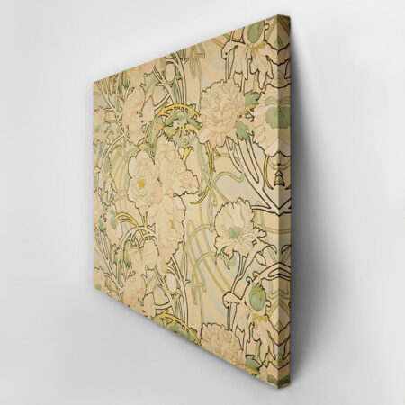 Πινακας σε καμβά ALPHONSE MUCHA - PEONIES - Alphonse Mucha Sticky 2