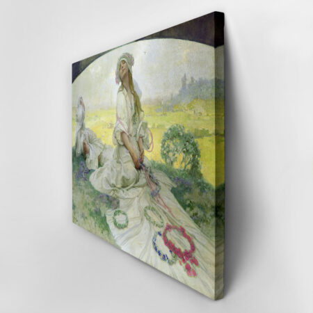 Πινακας σε καμβά ALPHONSE MUCHA - SONG OF BOHEMIA - Alphonse Mucha Sticky 2