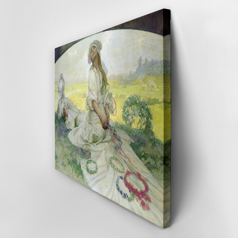 Πινακας σε καμβά ALPHONSE MUCHA - SONG OF BOHEMIA