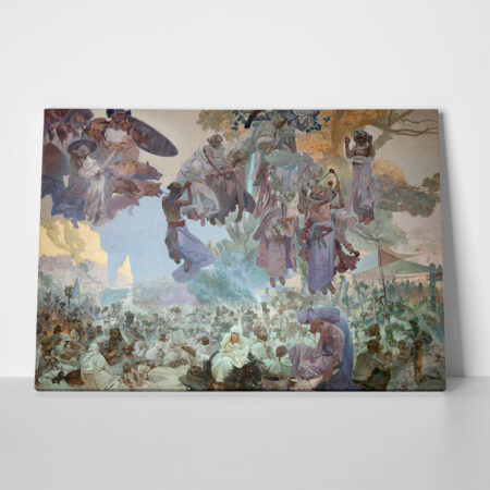 Πινακας σε καμβά ALPHONSE MUCHA - THE CELEBRATION OF SVANTOVIT ON RUGEN