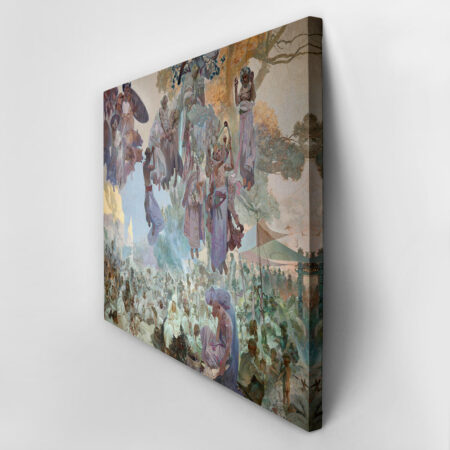 Πινακας σε καμβά ALPHONSE MUCHA - THE CELEBRATION OF SVANTOVIT ON RUGEN - Alphonse Mucha Sticky 2
