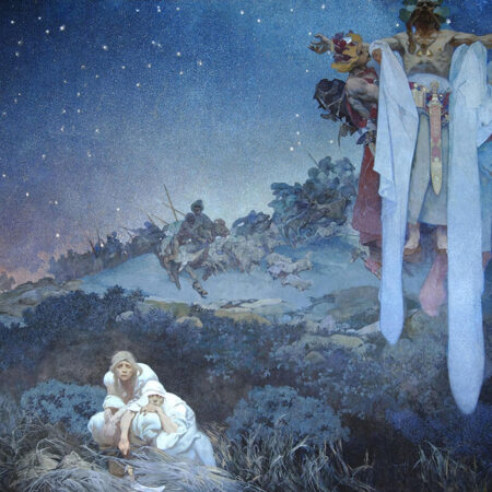 Πινακας σε καμβά ALPHONSE MUCHA - THE SLAVS IN THEIR ORIGINAL HOMELAND - Alphonse Mucha Sticky 5