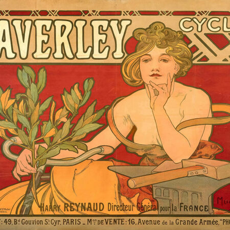 Πινακας σε καμβά ALPHONSE MUCHA - WAVERLEY CYCLES - Alphonse Mucha Sticky 5