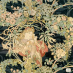Πίνακας σε καμβά ALPHONSE MUCHA - WOMAN WITH A MARGUERITE