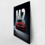 Πινακας σε καμβά BMW M2 RED