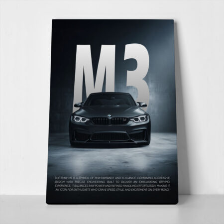 Πινακας σε καμβά BMW M3 - Αυτοκινητα