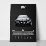 Πινακας σε καμβά BMW M4 SPECS