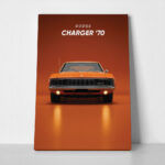 Πινακας σε καμβά CHARGER 70'S
