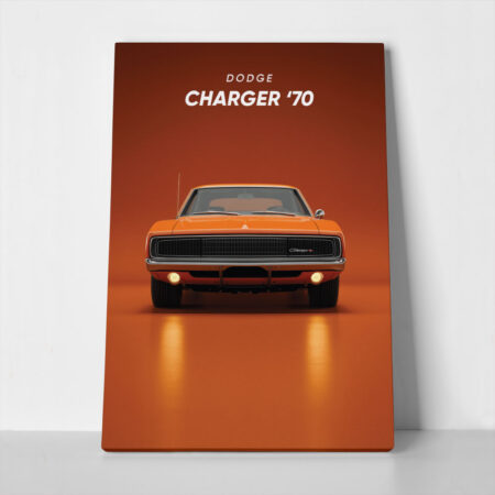 Πινακας σε καμβά CHARGER 70'S - Αυτοκινητα