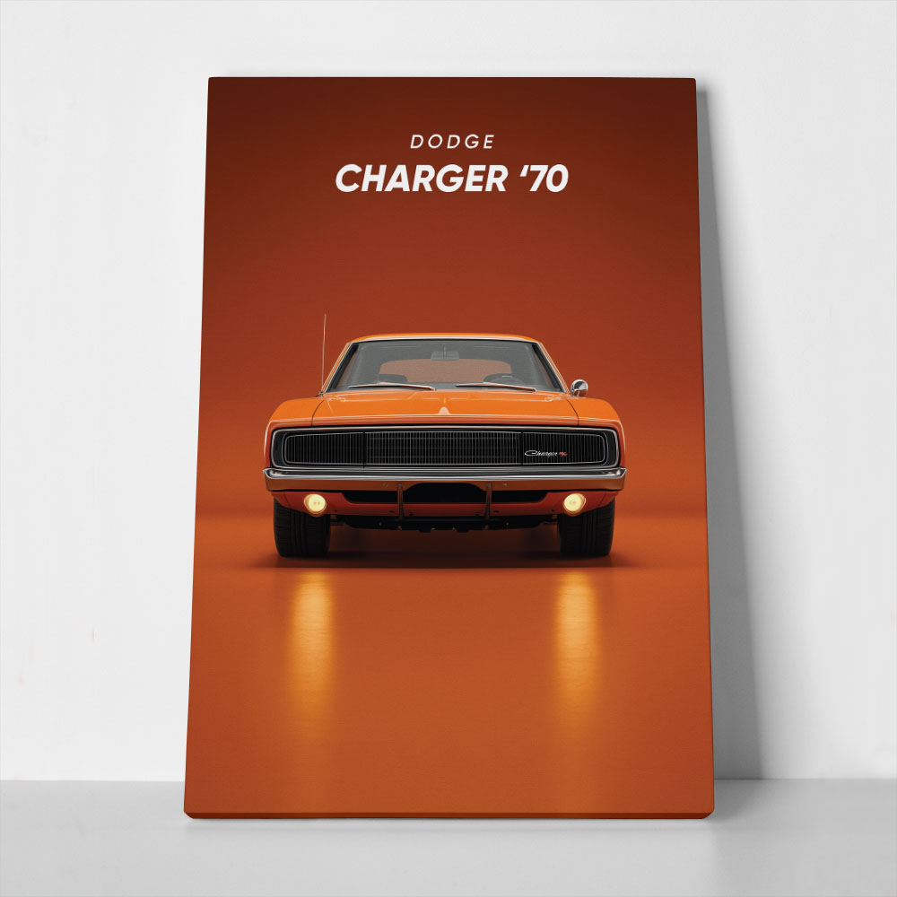 Πινακας σε καμβά CHARGER 70'S
