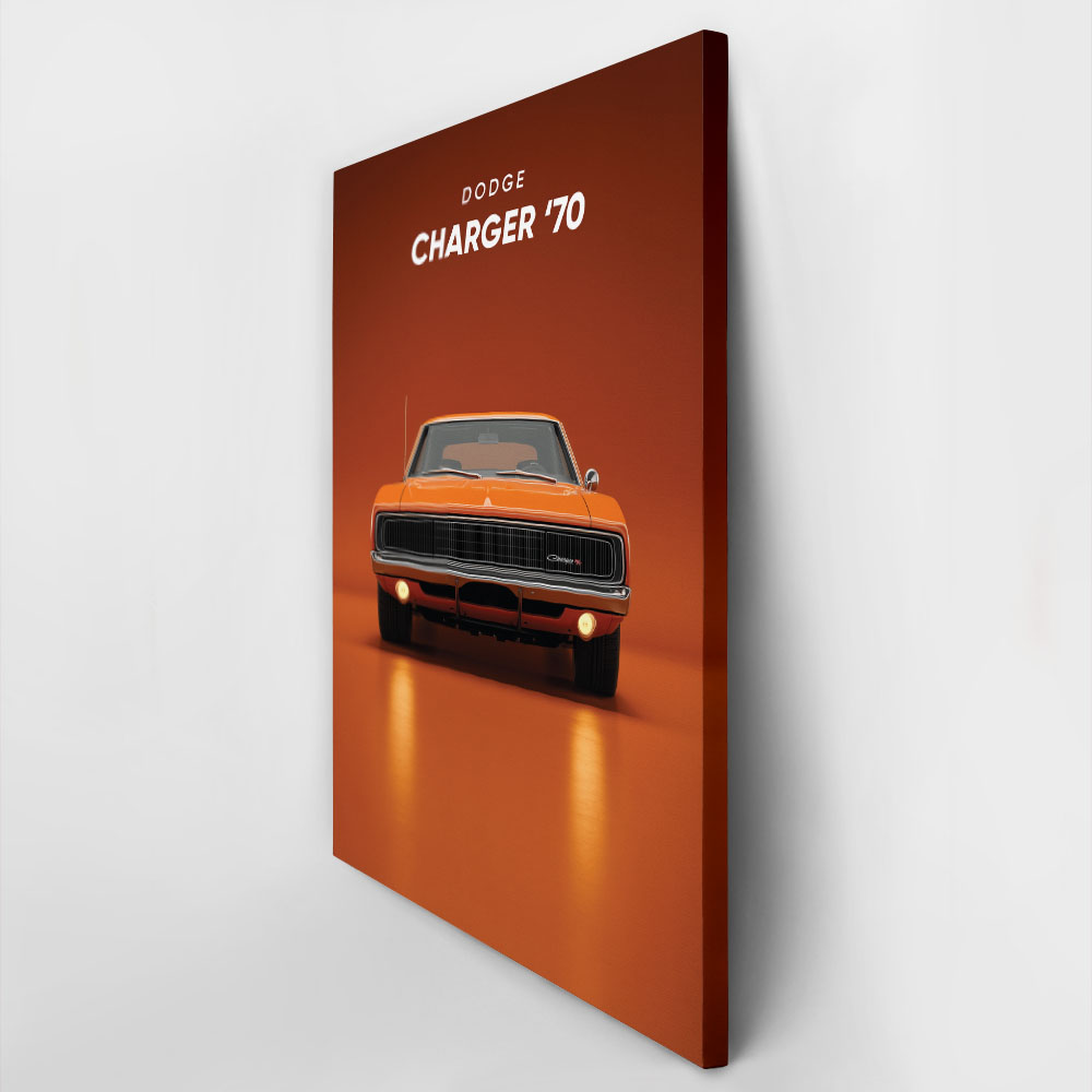 Πινακας σε καμβά CHARGER 70'S