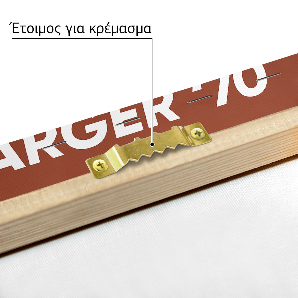 Πινακας σε καμβά CHARGER 70'S