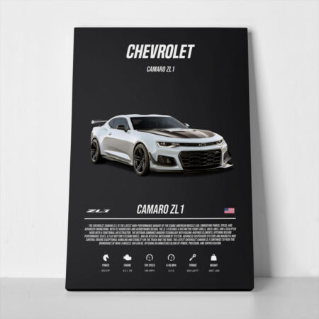 Πινακας σε καμβά CHEVROLET CAMARO IMPERIAL - Αυτοκινητα