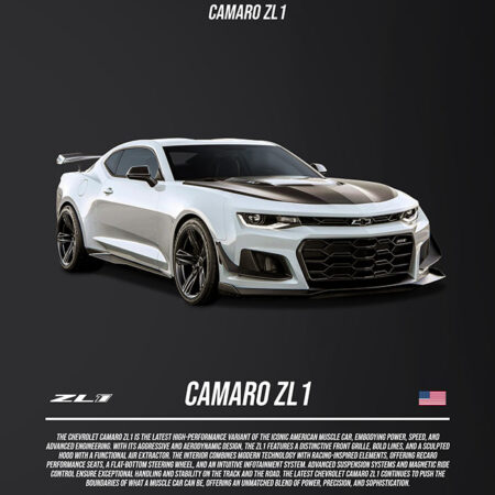 Πινακας σε καμβά CHEVROLET CAMARO IMPERIAL - Αυτοκινητα Sticky 5