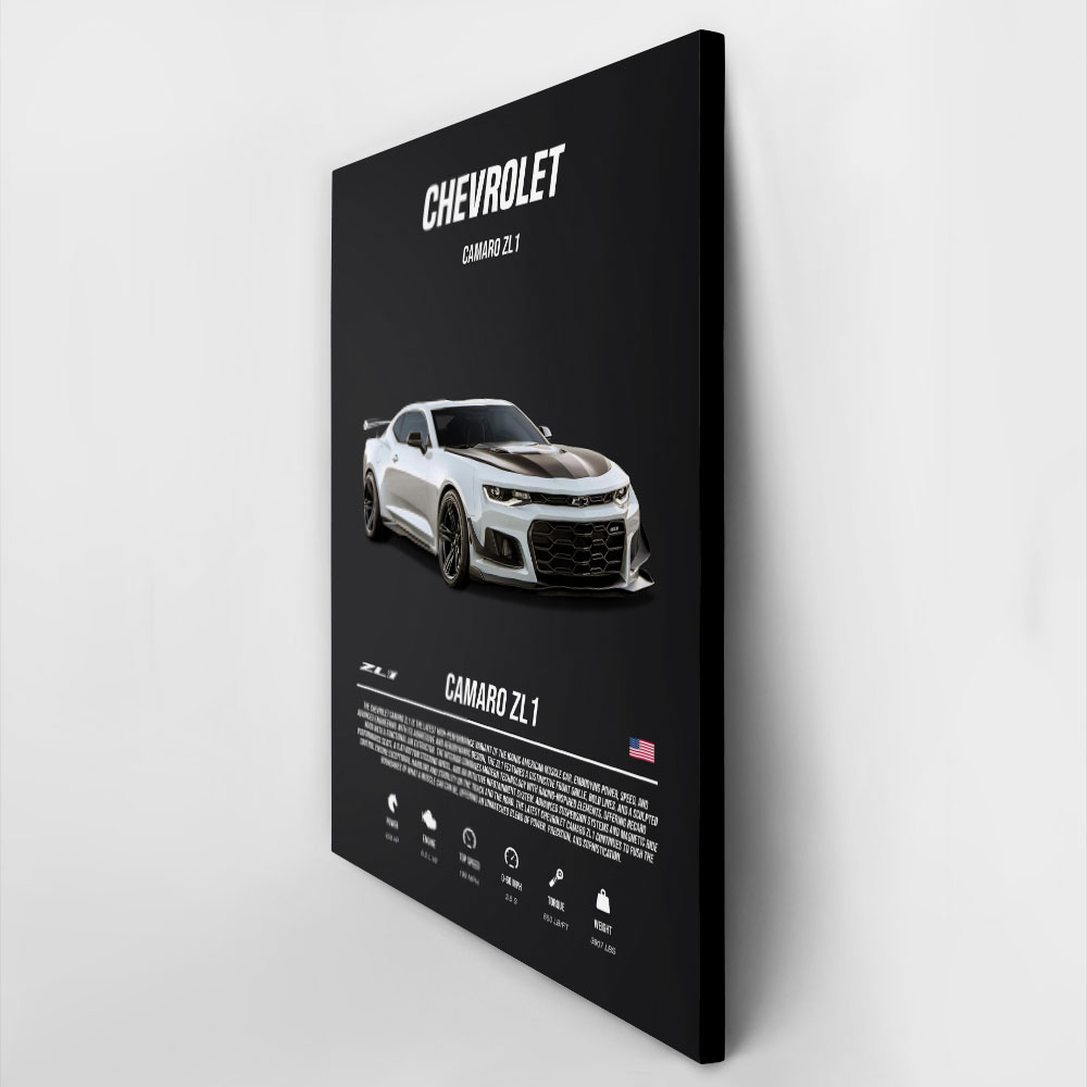 Πινακας σε καμβά CHEVROLET CAMARO IMPERIAL