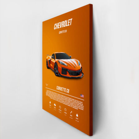 Πινακας σε καμβά CHEVROLET CORVETTE IMPERIAL - Αυτοκινητα Sticky 2