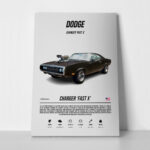 Πινακας σε καμβά DODGE CHARGER FAST X