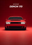 Πινακας σε καμβά DODGE DEMON 170