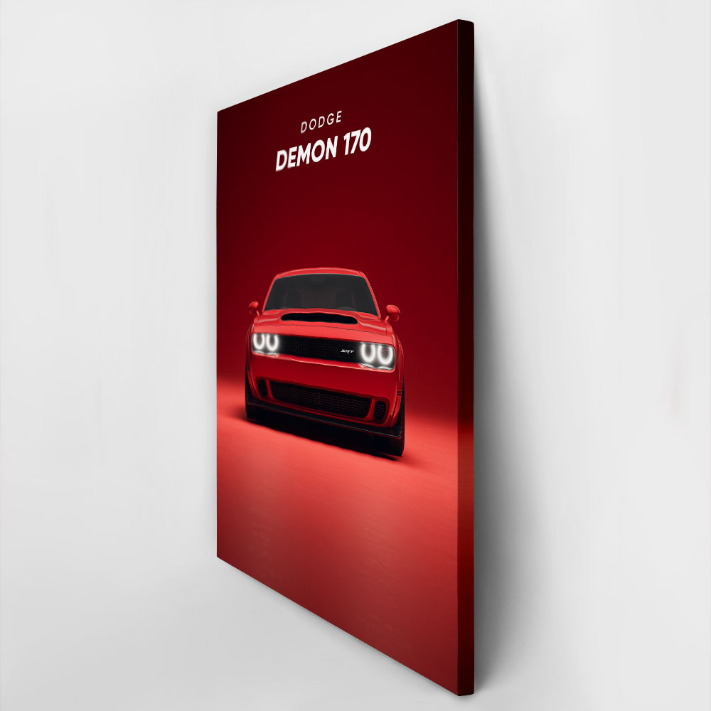 Πινακας σε καμβά DODGE DEMON 170