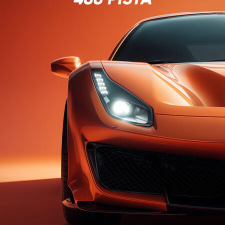 Πινακας σε καμβά FERRARI 488 PISTA - Αυτοκινητα Sticky 5