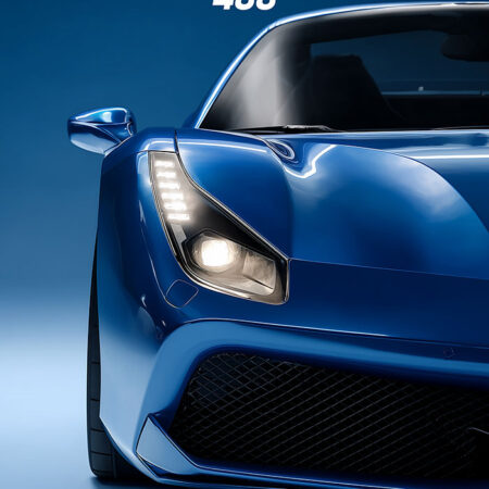 Πινακας σε καμβά FERRARI 488 - Αυτοκινητα Sticky 5