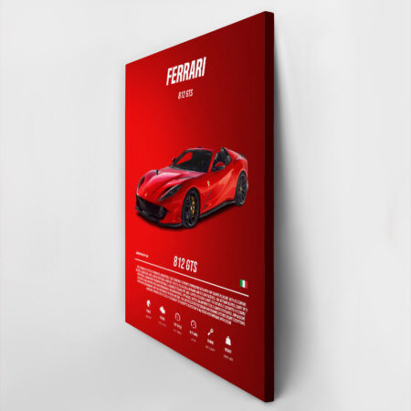 Πινακας σε καμβά FERRARI 812 GTS IMPERIAL - Αυτοκινητα Sticky 2