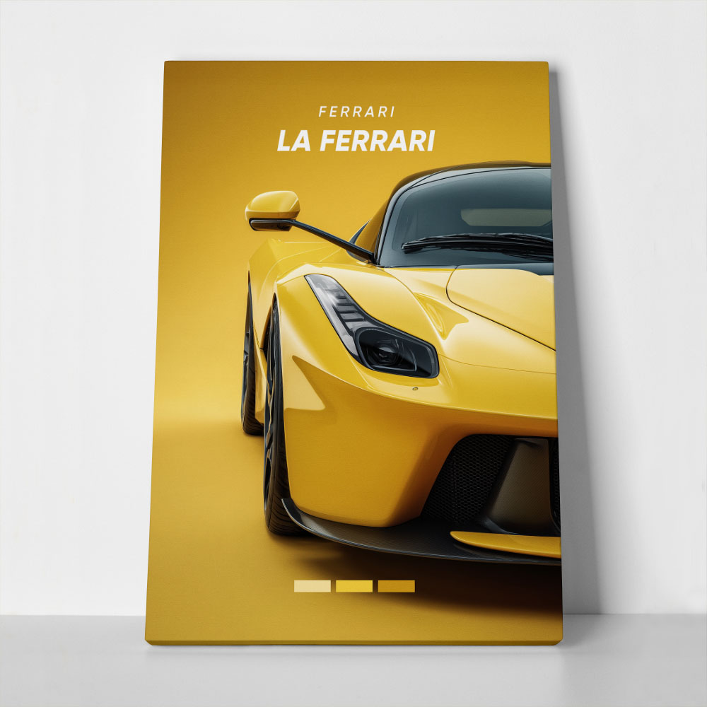 Πινακας σε καμβά FERRARI LA FERRARI