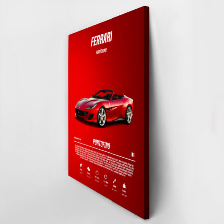Πινακας σε καμβά FERRARI PORTOFINO IMPERIAL - Αυτοκινητα Sticky 2