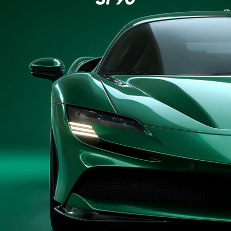 Πινακας σε καμβά FERRARI SF90 - Αυτοκινητα Sticky 5