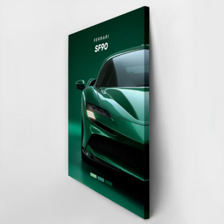 Πινακας σε καμβά FERRARI SF90 - Αυτοκινητα Sticky 2