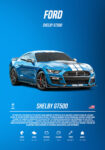 Πινακας σε καμβά FORD SHELBY GT500