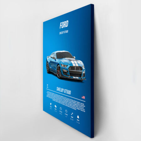 Πινακας σε καμβά FORD SHELBY GT500 - Αυτοκινητα Sticky 2