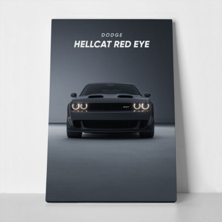 Πινακας σε καμβά HELLCAT RED EYE - Αυτοκινητα