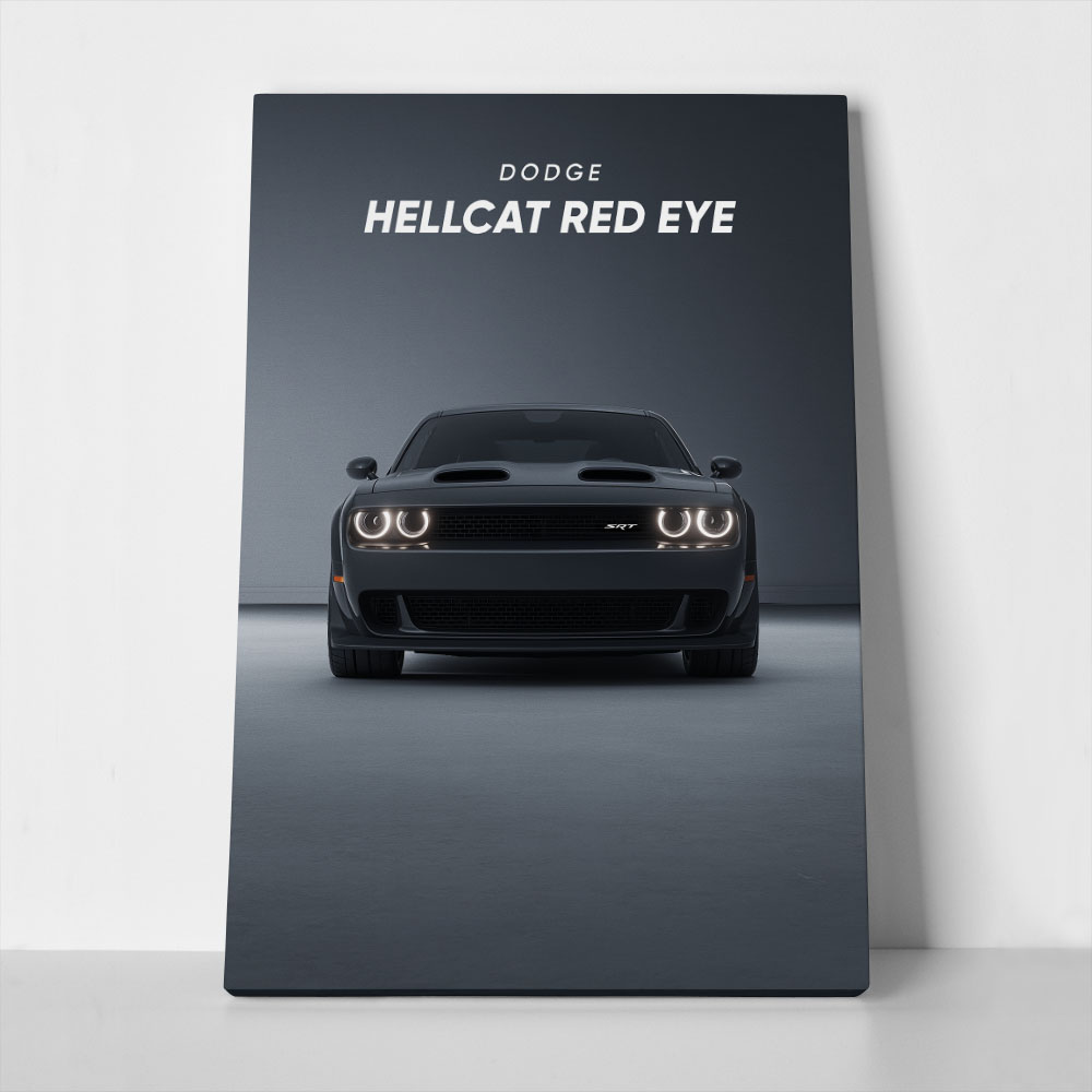 Πινακας σε καμβά HELLCAT RED EYE