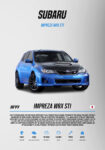 Πινακας σε καμβά IMPREZA WRX STI